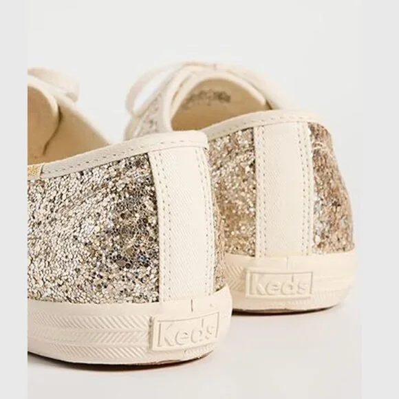 Keds Womens Champion Glitter Sneaker - 8M - Picture 3 of 5